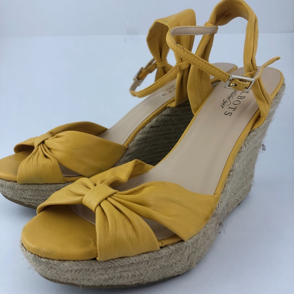 Talbots Beachy Wedge Sandals - SIZE 8.5